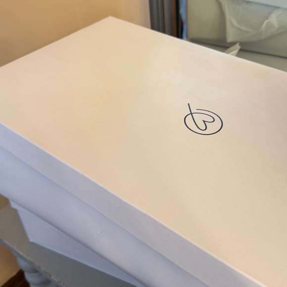 The Drop Cassandra Clay Microsuede Beige Western Knee-High Women's Heeled Boots - Picture 7 of 8